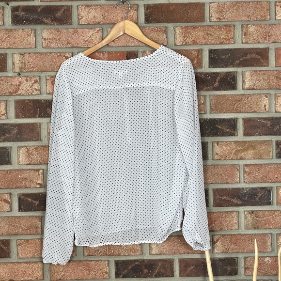 Charming Charlie Sheer Blouse - Picture 2 of 7